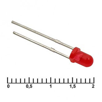 3 mm red 30 mCd 20 3 mm red 30 mCd 20