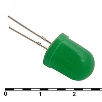 10 mm green 30 mCd 20 10 mm green 30 mCd 20