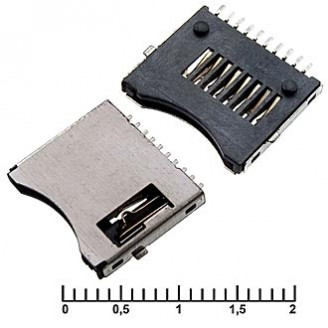 micro-SD SMD 10pin switch M micro-SD SMD 10pin switch M