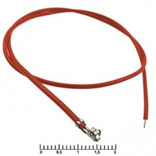 H 2,54 mm AWG26 0,3m red H 2,54 mm AWG26 0,3m red