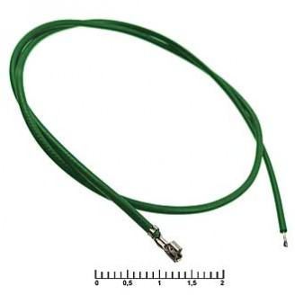 HB 2,00 mm AWG26 0,3m green HB 2,00 mm AWG26 0,3m green