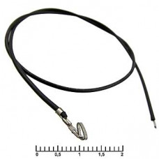 HU 2,54 mm AWG26 0,3m black