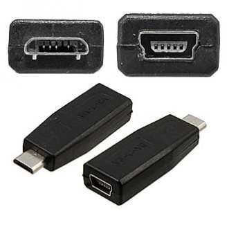 USB-F Mini to USB-M Micro USB-F Mini to USB-M Micro