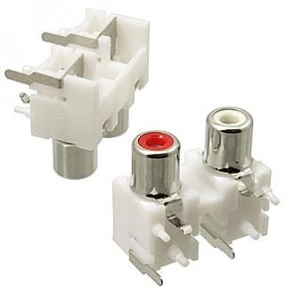 RCA-216 гнездо на плату (RS-212) RCA-216 гнездо на плату (RS-212)