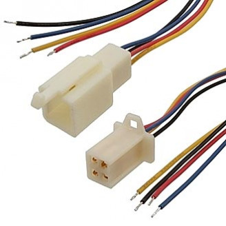 1009 AWG24 4x2.8 5mm L=300mm RBYB