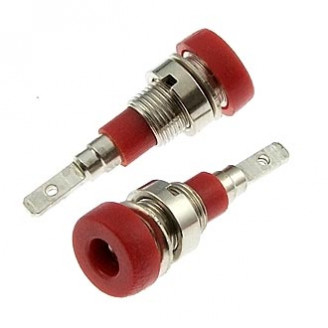 Z007 2mm panel jack RED Z007 2mm panel jack RED