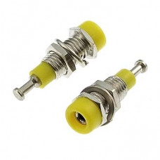 Z008 2mm panel jack YELLOW Z008 2mm panel jack YELLOW