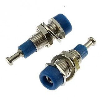 Z008 2mm panel jack BLUE Z008 2mm panel jack BLUE