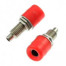 Z011 4mm panel jack RED Z011 4mm panel jack RED