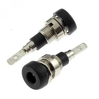 Z007 2mm panel jack BLACK Z007 2mm panel jack BLACK