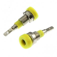 Z007 2mm panel jack YELLOW Z007 2mm panel jack YELLOW