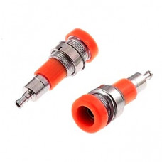 Z010 4mm panel jack RED Z010 4mm panel jack RED