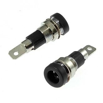 Z009 4mm panel jack BLACK Z009 4mm panel jack BLACK