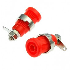 Z016 4mm panel jack RED Z016 4mm panel jack RED