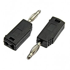 Z027 2mm Stackable Plug BLACK Z027 2mm Stackable Plug BLACK