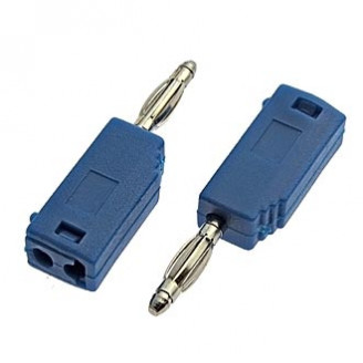 Z027 2mm Stackable Plug BLUE Z027 2mm Stackable Plug BLUE