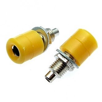 Z031 4mm Socket YELLOW Z031 4mm Socket YELLOW