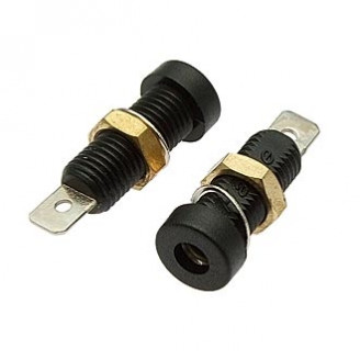 Z032 4mm Socket BLACK Z032 4mm Socket BLACK