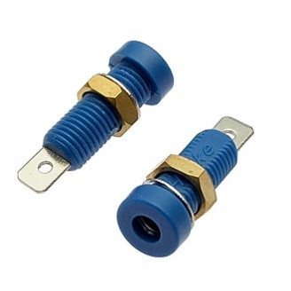 Z032 4mm Socket BLUE Z032 4mm Socket BLUE