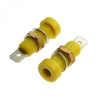 Z032 4mm Socket YELLOW Z032 4mm Socket YELLOW