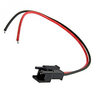 SM connector 2P*150mm 22AWG Male SM connector 2P*150mm 22AWG Male
