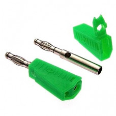 Z040 4mm Stackable Plug GREEN Z040 4mm Stackable Plug GREEN
