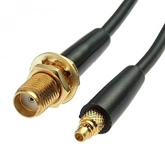 MMCX-M/SMA-F RG-174U 15CM MMCX-M/SMA-F RG-174U 15CM