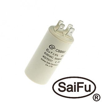 CBB60 6uF 630V (SAIFU) CBB60 6uF 630V (SAIFU)