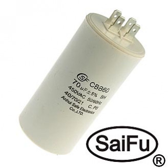 CBB60 70UF 450V (SAIFU) CBB60 70UF 450V (SAIFU)