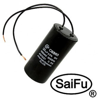 CBB60 30uF 450V WIRE (SAIFU)