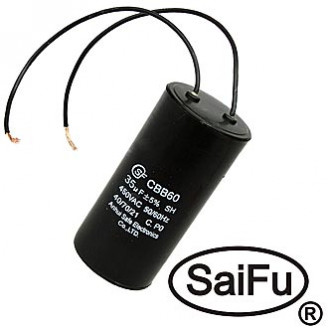 CBB60 35uF 450V WIRE (SAIFU) CBB60 35uF 450V WIRE (SAIFU)