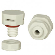 M8X1.25 PA66 WHITE