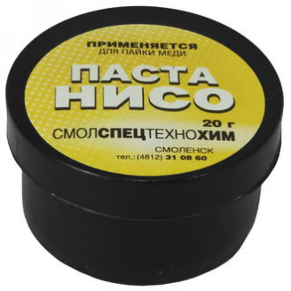 Флюс паста НИСО 20гр Флюс паста НИСО 20гр