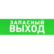 Указатель запасного выхода 100х300