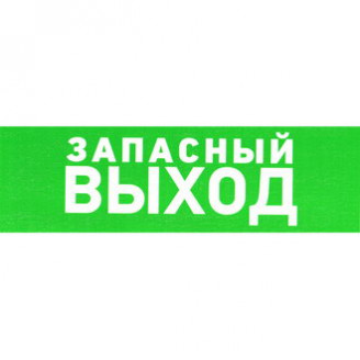 Указатель запасного выхода 100х300