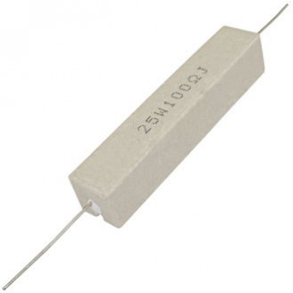 RX27-1 100 Ом 25W 5% / SQP25 RX27-1 100 Ом 25W 5% / SQP25