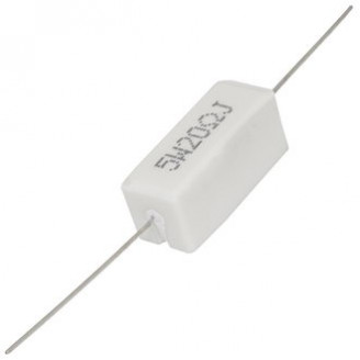 RX27-1 20 Ом 5W 5% / SQP5 RX27-1 20 Ом 5W 5% / SQP5
