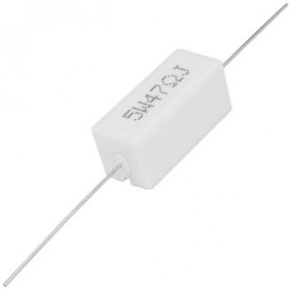 RX27-1 47 Ом 5W 5% / SQP5 RX27-1 47 Ом 5W 5% / SQP5