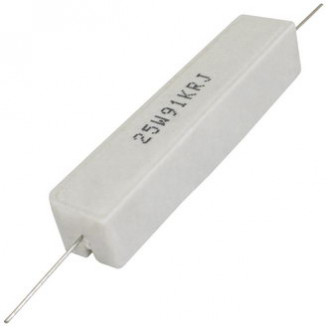 RX27-1 91 кОм 25W 5% / SQP25 RX27-1 91 кОм 25W 5% / SQP25
