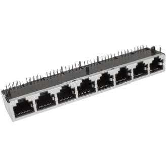 TJ9-10P8-08 cетевая розетка TJ9-10P8-08 cетевая розетка