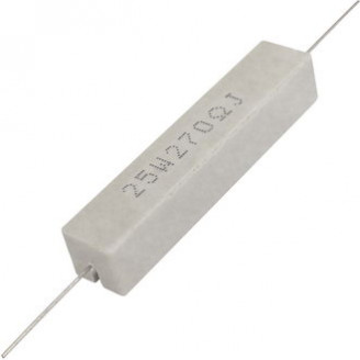 RX27-1 270 Ом 25W 5% / SQP25 RX27-1 270 Ом 25W 5% / SQP25