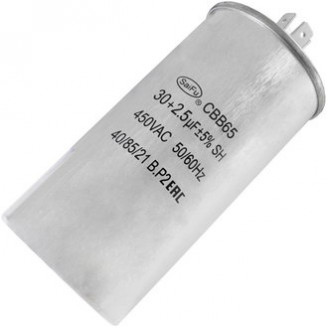 CBB65 30uF + 2.5uF 450V (SAIFU)