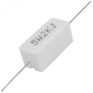 RX27-1 2 кОм 5W 5% / SQP5 RX27-1 2 кОм 5W 5% / SQP5