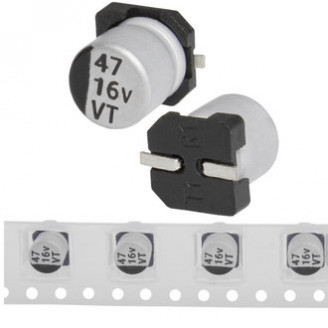 47 uF 16 V 105C 5*5.4 VT 47 uF 16 V 105C 5*5.4 VT