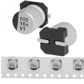 100 uF 16 V 105C 6.3*5.4 VT 100 uF 16 V 105C 6.3*5.4 VT
