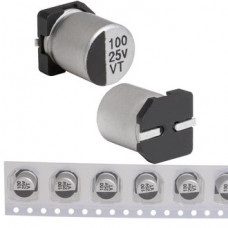 100 uF 25 V 105C 6.3*7.7 VT