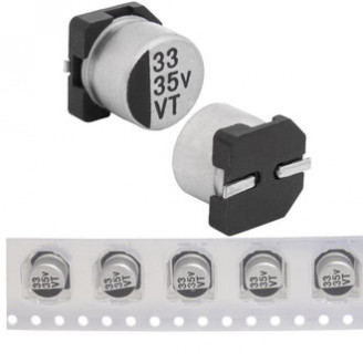 33 uF 35 V 105C 6.3*5.4 VT 33 uF 35 V 105C 6.3*5.4 VT