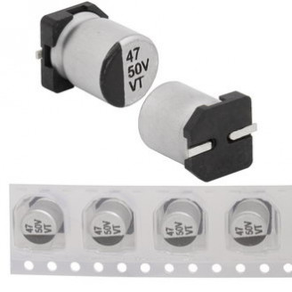 47 uF 50 V 105C 6.3*7.7 VT 47 uF 50 V 105C 6.3*7.7 VT