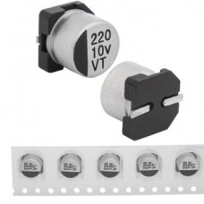 220 uF 10 V 105C 6.3*5.4 VT