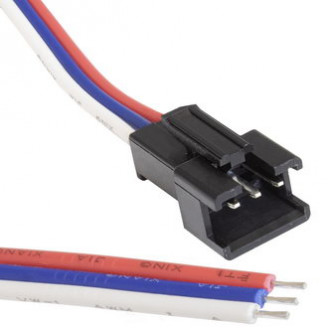 SM connector 3P*150mm 22 AWG Male SM connector 3P*150mm 22 AWG Male